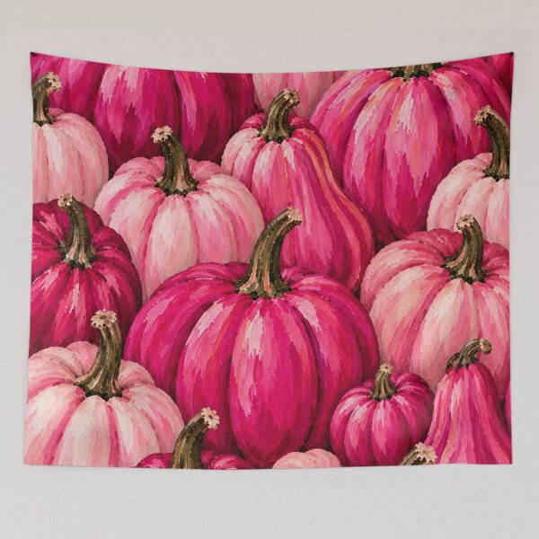 Item preview, Pink Pumpkin Autumn Decor – Cute Cottagecore Fall Design designed and sold by TheSlowShore.