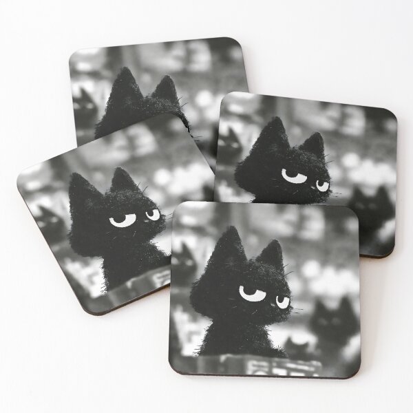 Item preview, A suspicious cat designed and sold by VisionCrafft.