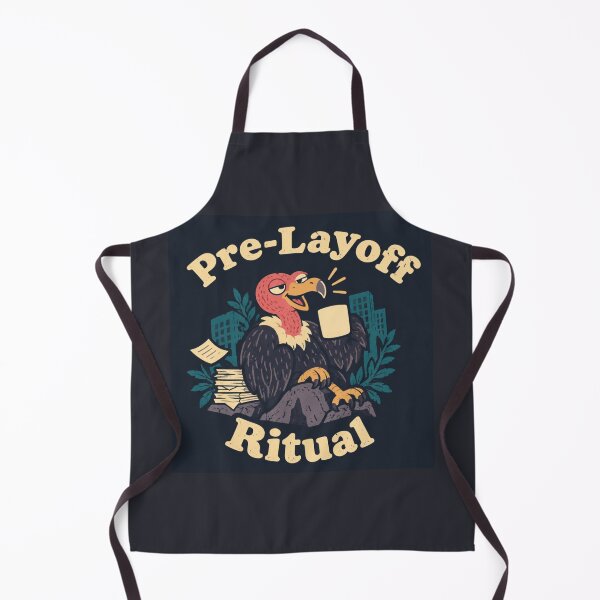 Item preview, Pre Layoff Ritual Corporate Office Satire Boss Vulture designed and sold by Yellowriversss.