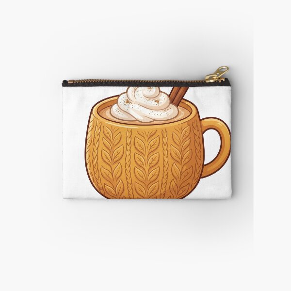 Item preview, Cozy Autumn Hot Cocoa Mug with Cinnamon & Whipped Cream designed and sold by Mellow Doodle Co..
