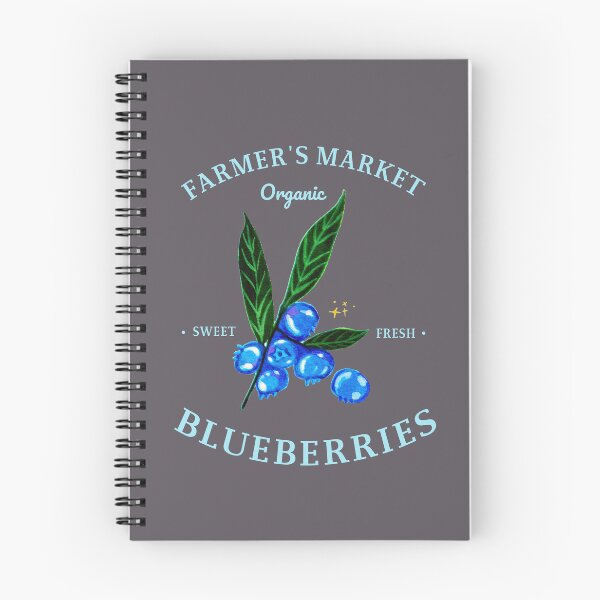 Item preview, Hand Painting Gouche Blueberries (Light Fonts) designed and sold by Lee Yeng.