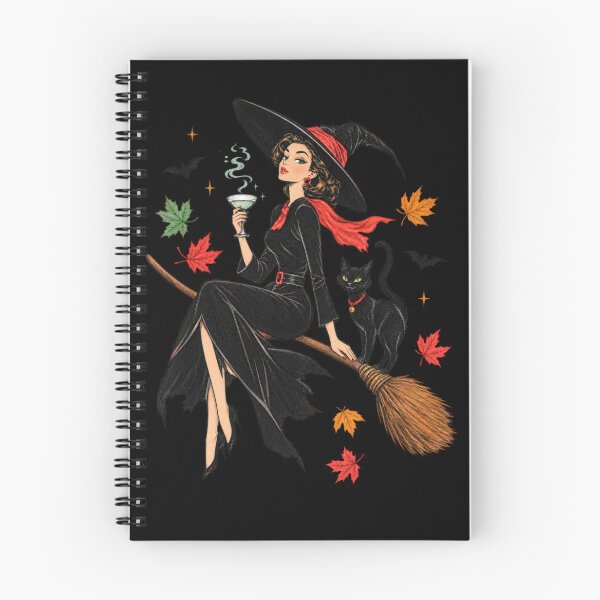 Item preview, Vintage Witch & Cat Ringer designed and sold by LiuTiuuu.