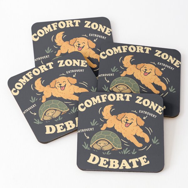 Item preview, Comfort Zone Debate Turtle Dog Personality designed and sold by Yellowriversss.