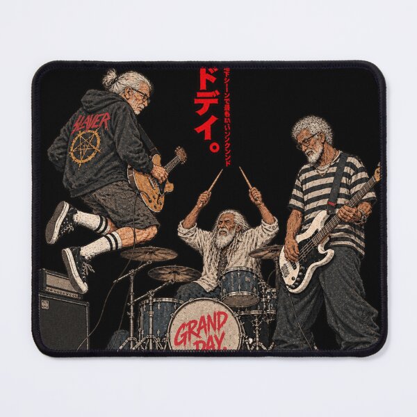 Item preview, Grand Day - New Hottest Punk Band Funny Elderly Art designed and sold by BRTHRCNK01.