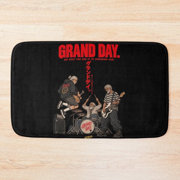 Item preview, Grand Day - New Hottest Punk Band Funny Elderly Art designed and sold by BRTHRCNK01.