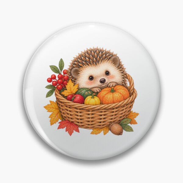 Item preview, Autumn Hedgehog designed and sold by naturalgarden.