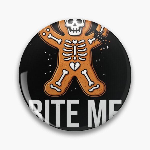 Item preview, Badass Gingerbread Skeleton Cookie - Rock Tattoo Apparel designed and sold by wyzin39.