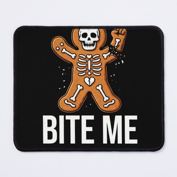 Item preview, Badass Gingerbread Skeleton Cookie - Rock Tattoo Apparel designed and sold by wyzin39.