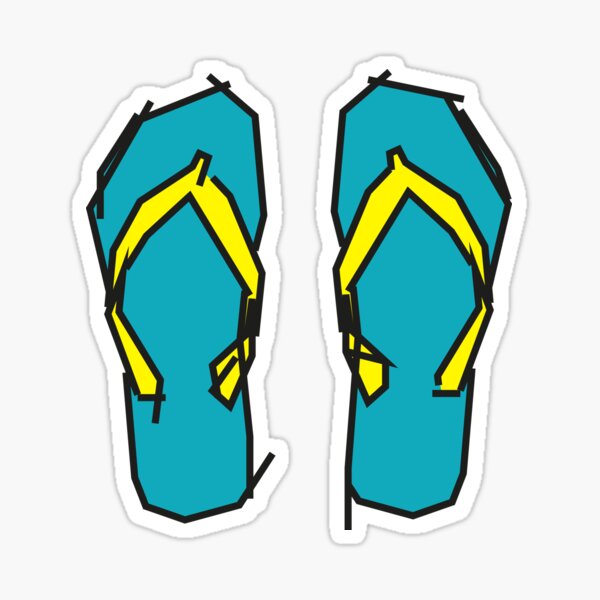FLIP FLOP - THONG Sticker