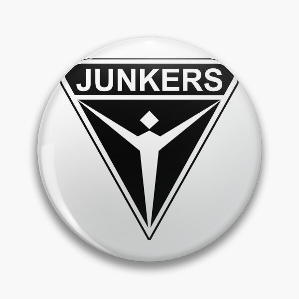 Item preview, Junkers Aircraft Manufacturer Logo Black and White Emblem designed and sold by lnpxrwa.