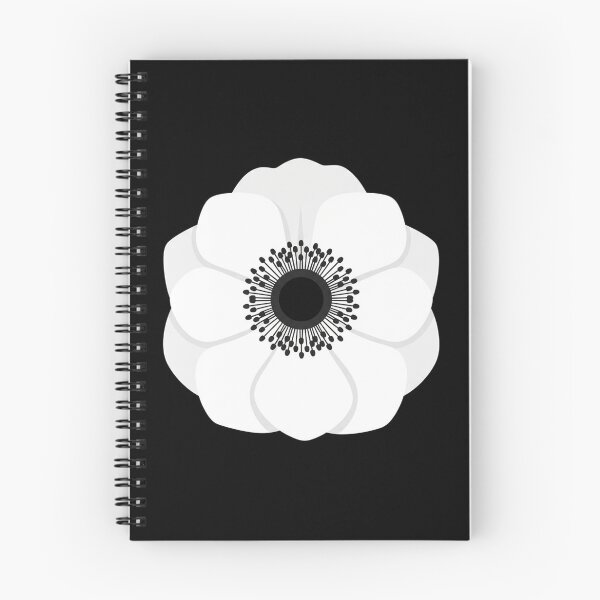 Item preview, Minimalist White Anemone Flower Blossom designed and sold by Owcomm.