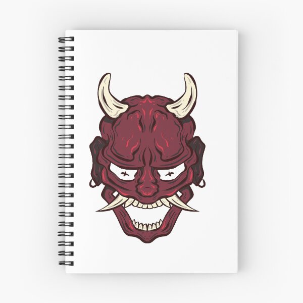 Item preview, Red Oni Mask t-shirt designed and sold by allprocraft.
