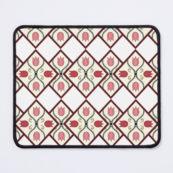 Item preview, Antique Tulip Mosaic Pattern designed and sold by Little Dora Art.