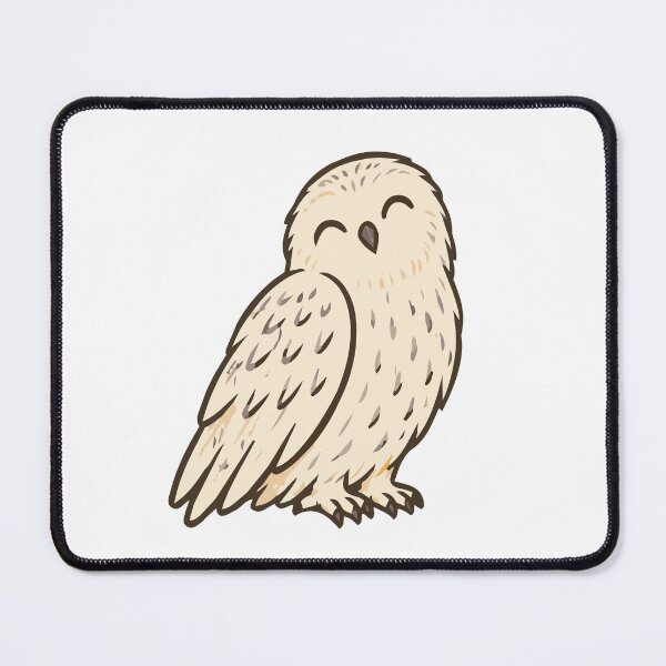 Item preview, Hedwig Cute Magical Snowy Owl designed and sold by pixiedustpaint.