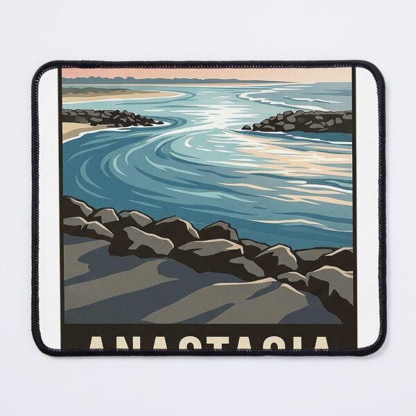 Item preview, Anastasia State Park St Augustine Inlet Vintage Sticker designed and sold by DetourDgn.
