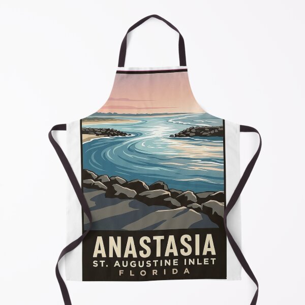 Item preview, Anastasia State Park St Augustine Inlet Vintage Sticker designed and sold by DetourDgn.