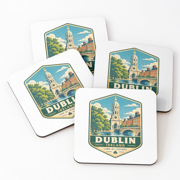Item preview, Dublin Ireland Land Of Legends Irish Heritage Traveler Souvenir designed and sold by Star3NowForMe.