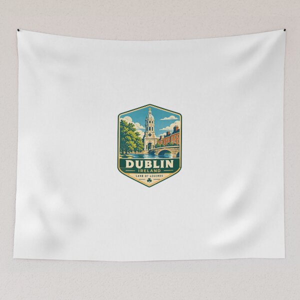 Item preview, Dublin Ireland Land Of Legends Irish Heritage Traveler Souvenir designed and sold by Star3NowForMe.