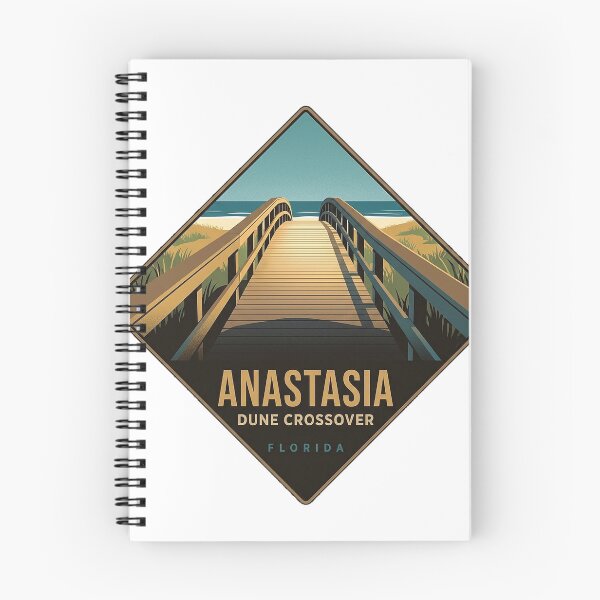 Item preview, Anastasia State Park Dune Crossover Boardwalk Sticker designed and sold by DetourDgn.