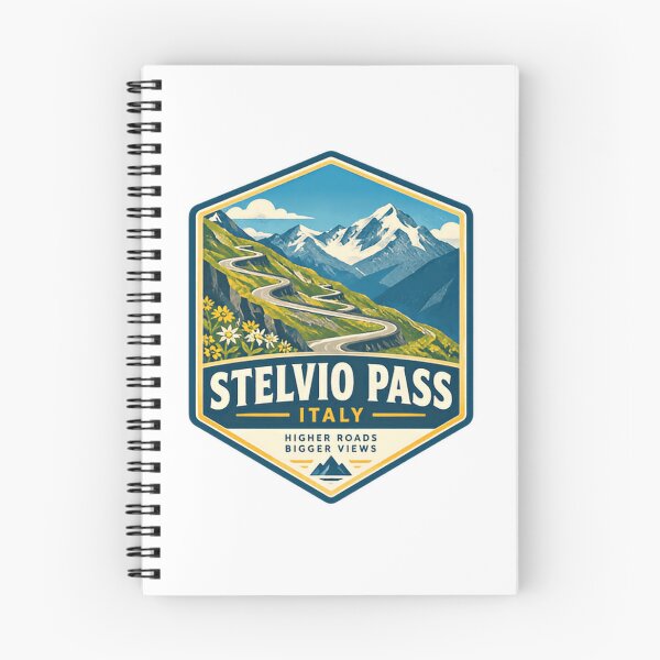 Item preview, Stelvio Pass Italy Higher Roads Bigger Views Mountain Travel Road Trip designed and sold by Star3NowForMe.