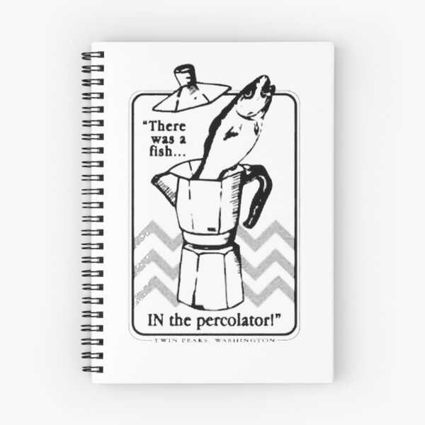 Item preview, There Was a Fish in the Percolator Funny Coffee Lover Design designed and sold by Kalea Clark.