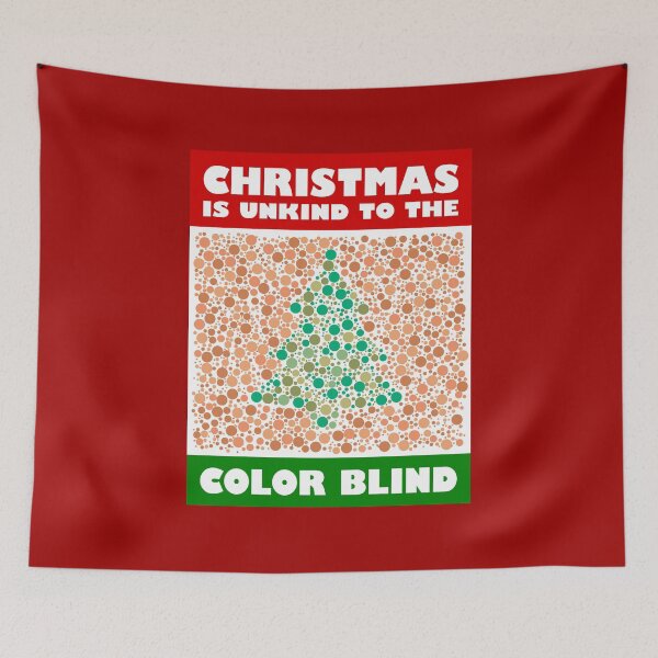 Item preview, Christmas Is Unkind to the Color Blind designed and sold by Karate Octopus.