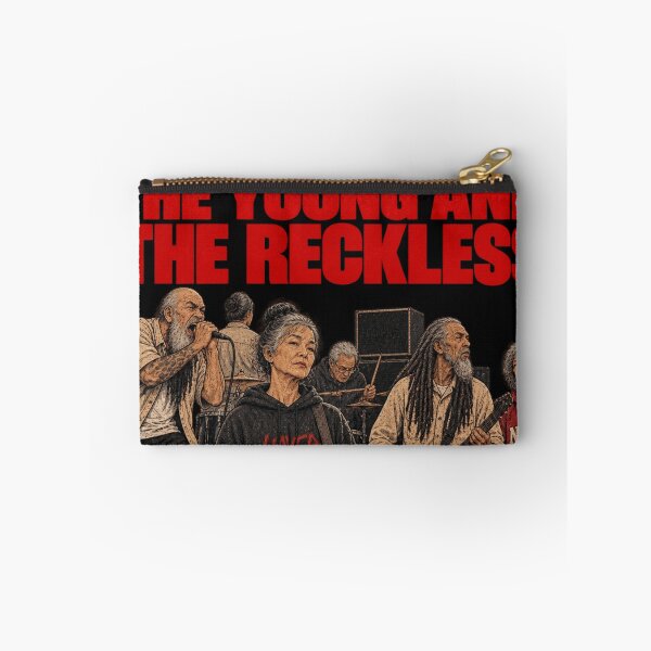 Item preview, The Young And The Reckless - Funny Elderly Metal Band Art designed and sold by BRTHRCNK01.