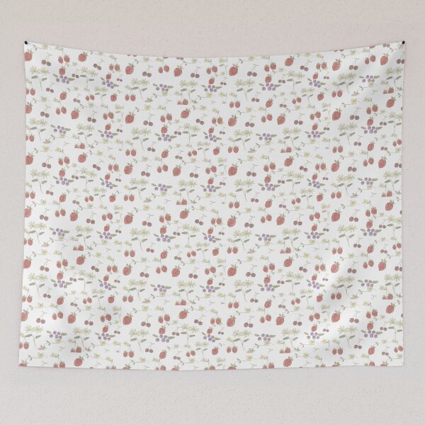 Item preview, strawberrypattern designed and sold by rachelsillust.