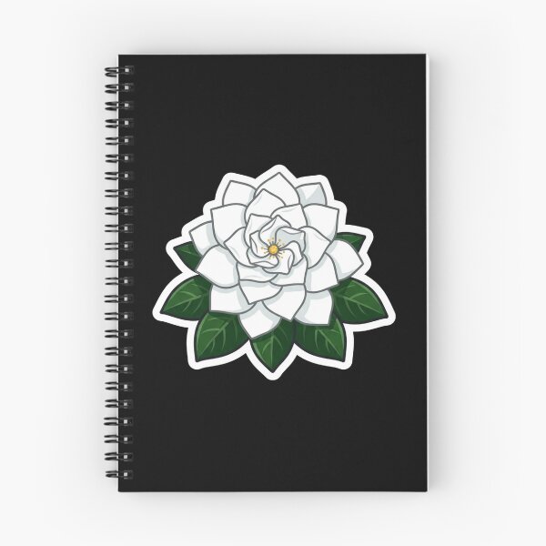 Item preview, Elegant White Gardenia Flower with Leaves designed and sold by Owcomm.