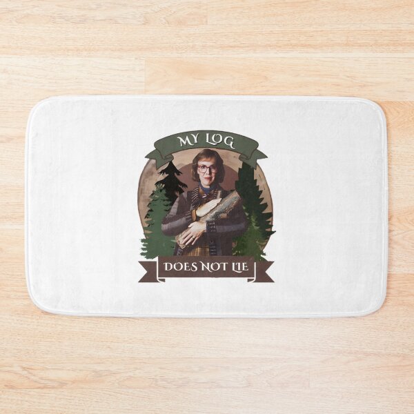 Item preview, My Log Does Not Lie - Twin Peaks Inspired Log Lady Design designed and sold by Kalea Clark.