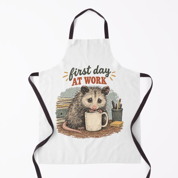 Item preview, Introverts First Day At Work Anxious Opossum designed and sold by Yellowriversss.