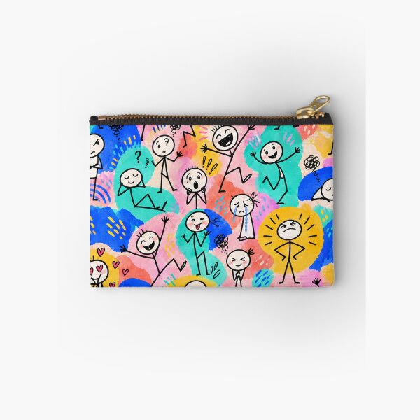 Item preview, A Crowd of Colorful Emotions designed and sold by Qenlo.