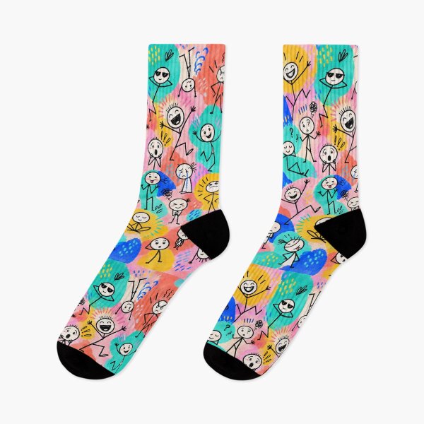Item preview, A Crowd of Colorful Emotions designed and sold by Qenlo.