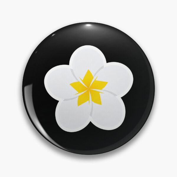 Item preview, Simple Elegant White Frangipani Flower Blossom designed and sold by Owcomm.