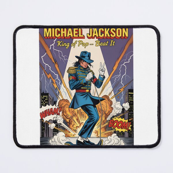Item preview, Vintage Michael Jackson Comic Style Cover Art Design designed and sold by PapelesaColor.