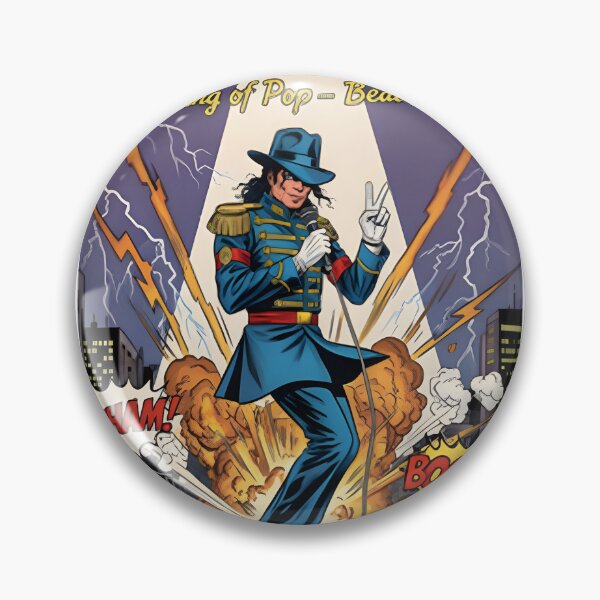 Item preview, Vintage Michael Jackson Comic Style Cover Art Design designed and sold by PapelesaColor.