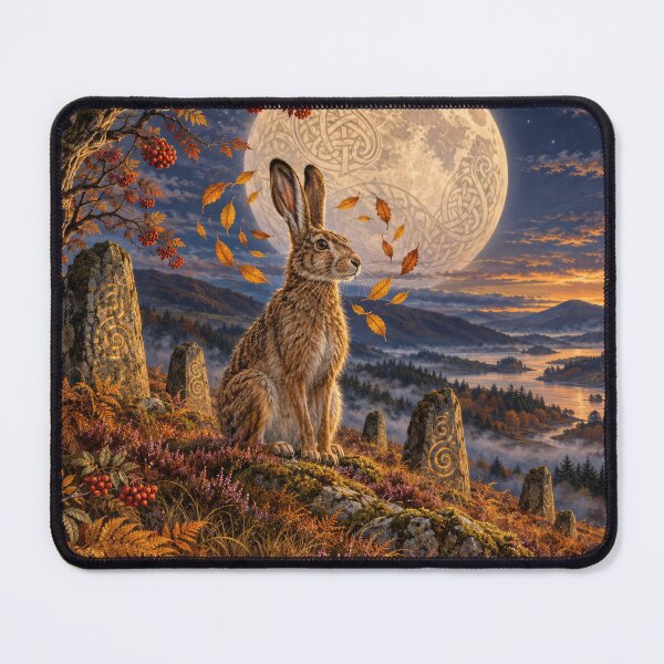 Item preview, Moon Hare of the Autumn Hills designed and sold by thewandswant.