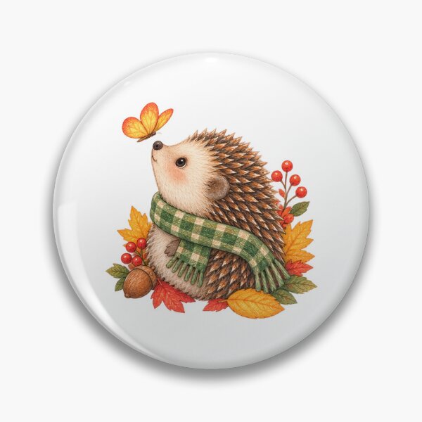 Item preview, Autumn Hedgehog designed and sold by naturalgarden.