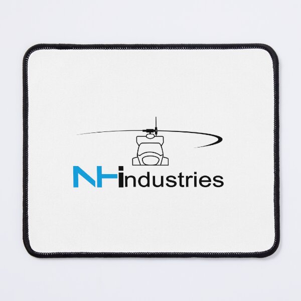 Item preview, NHIndustries Helicopter Manufacturer Logo with Aircraft Icon designed and sold by lnpxrwa.