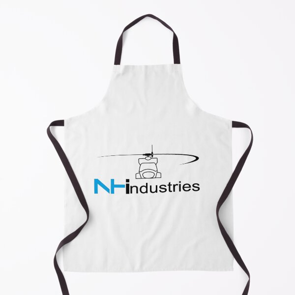 Item preview, NHIndustries Helicopter Manufacturer Logo with Aircraft Icon designed and sold by lnpxrwa.