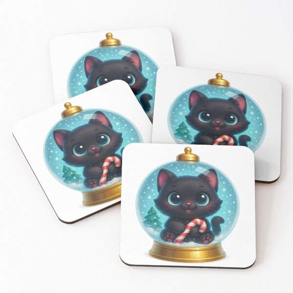 Item preview, Cute Cat in Snow Globe Christmas Winter Design designed and sold by PrintCreations9.