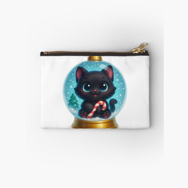 Item preview, Cute Cat in Snow Globe Christmas Winter Design designed and sold by PrintCreations9.