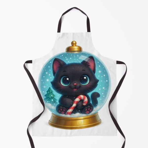Item preview, Cute Cat in Snow Globe Christmas Winter Design designed and sold by PrintCreations9.