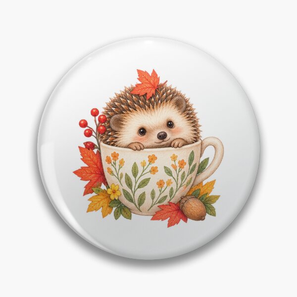 Item preview, Autumn Hedgehog designed and sold by naturalgarden.