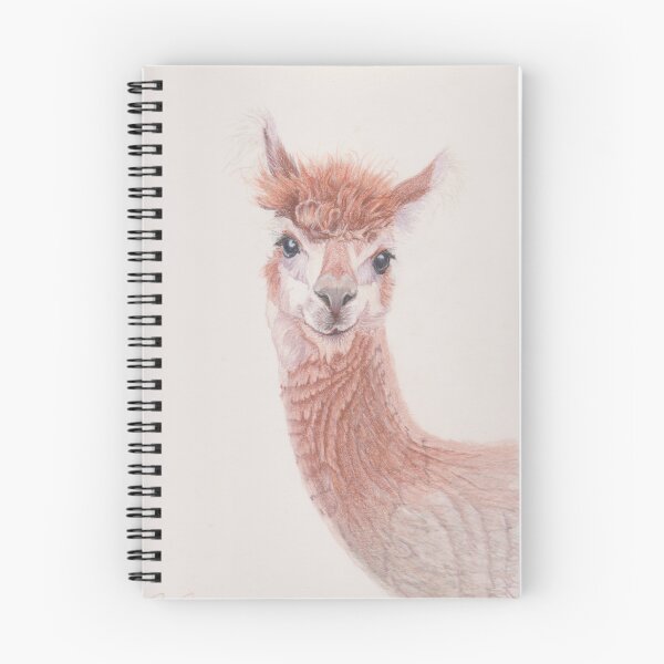 Item preview, Alpaca in coloured pencil art designed and sold by SandraAnimalArt.