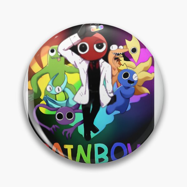 Item preview, Colorful Rainbow Friends Cute Cartoon Characters Design designed and sold by Sanskar Rawat.