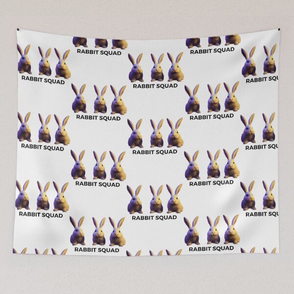 Item preview, Rabbit Squad White designed and sold by zak-imasasag.