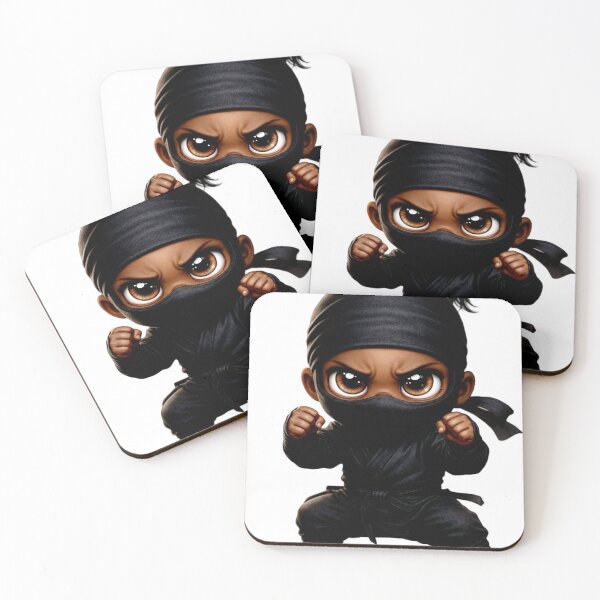 Item preview, Ebony Female: Li'l Ninja Collection  designed and sold by EscapeArtist13.