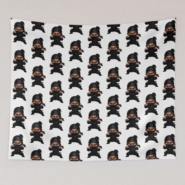 Item preview, Ebony Female: Li'l Ninja Collection  designed and sold by EscapeArtist13.