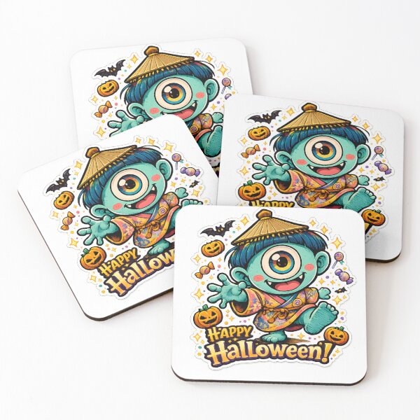 Item preview, Halloween Hitotsume Kozo Japanese Yokai designed and sold by OddGarage.
